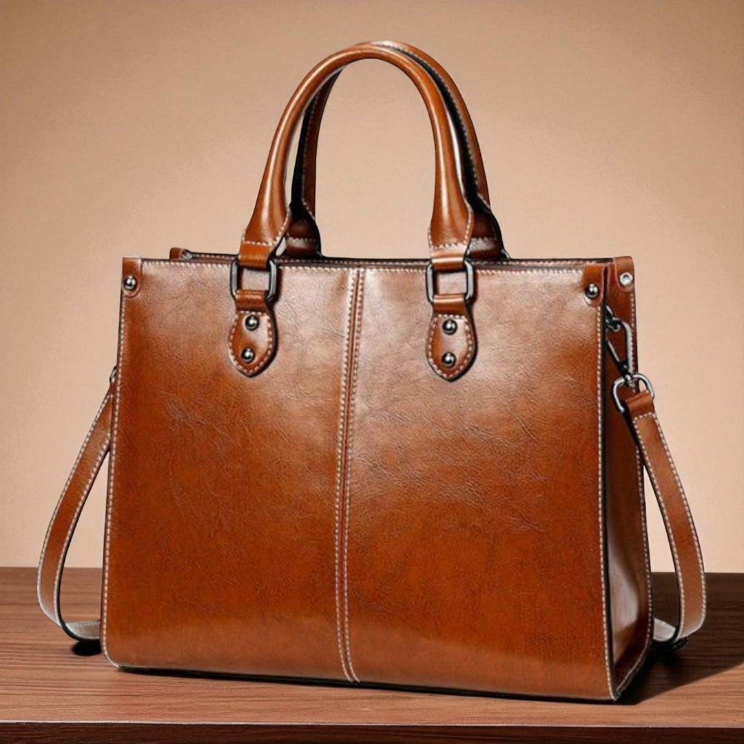 Geantă elegantă de umăr - clasică și funcțională