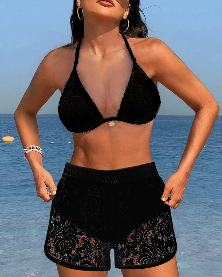 Bloom | Set Elegant de Bikinis din Dantelă