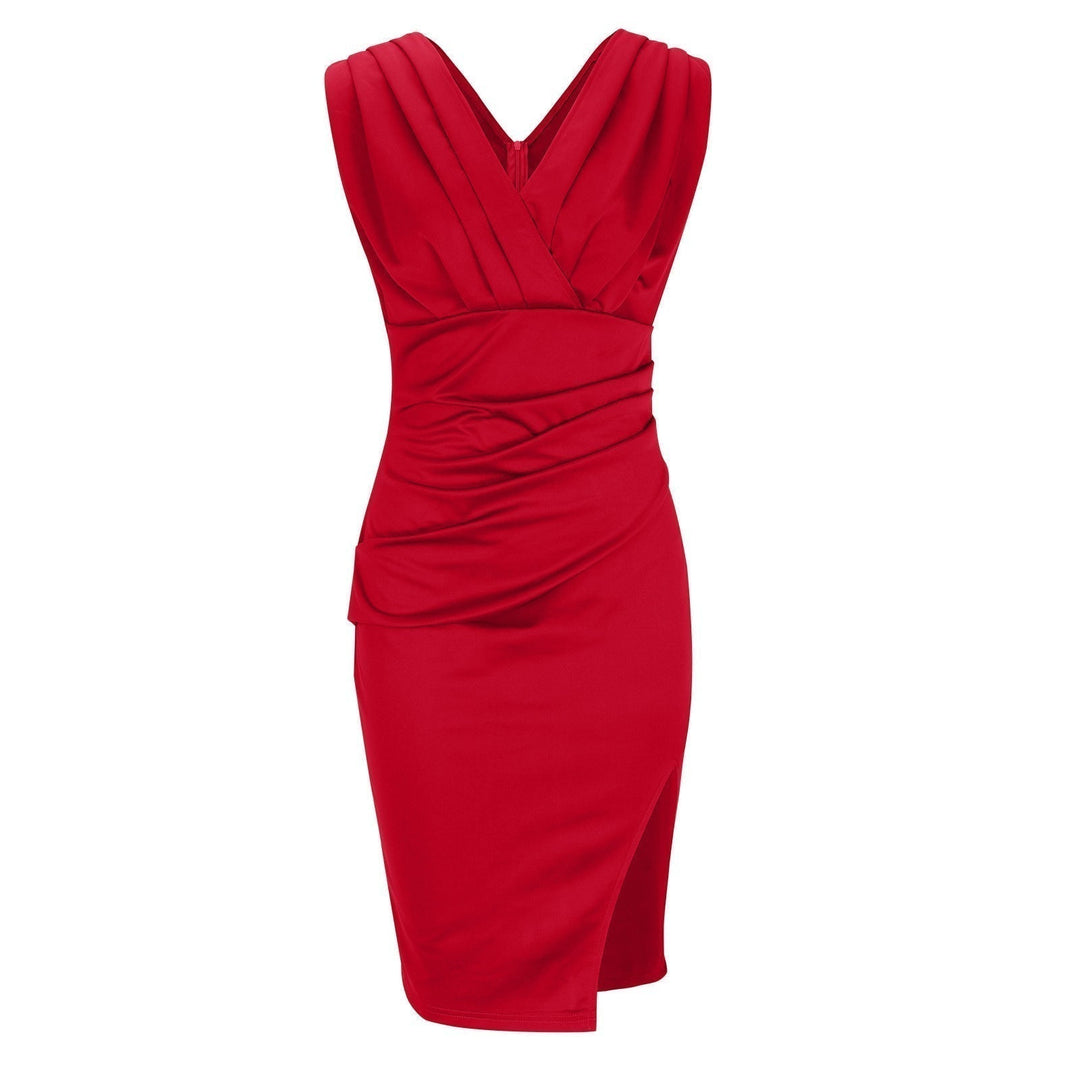 Maud™ | Rochie Elegantă cu Decupaj în Formă de V