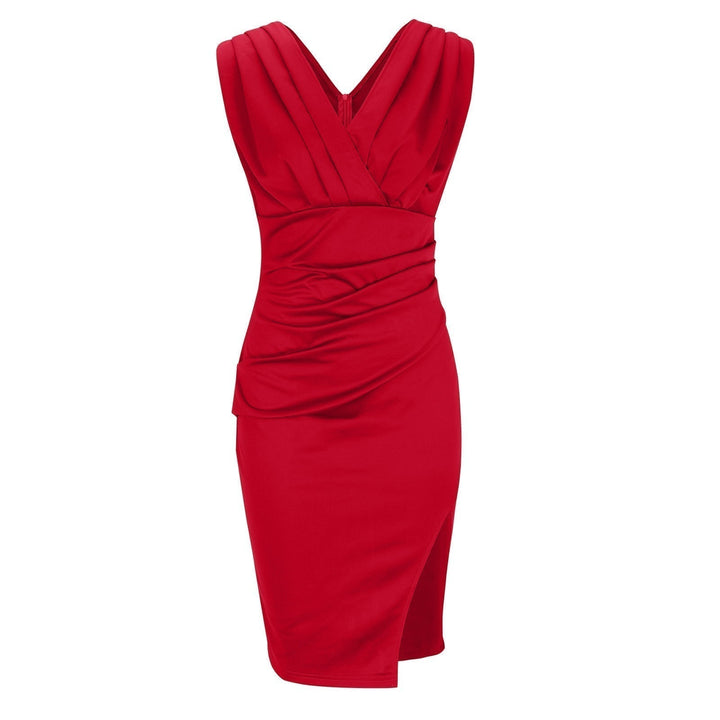 Maud™ | Rochie Elegantă cu Decupaj în Formă de V