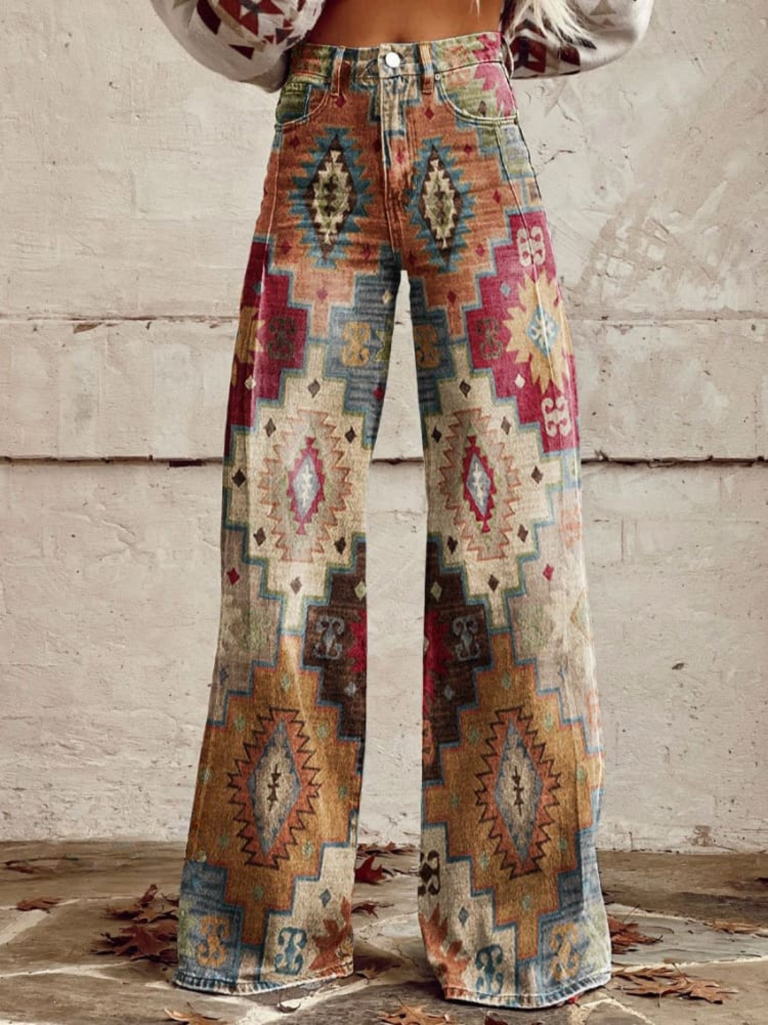 Léa - Pantaloni Retro Eleganți