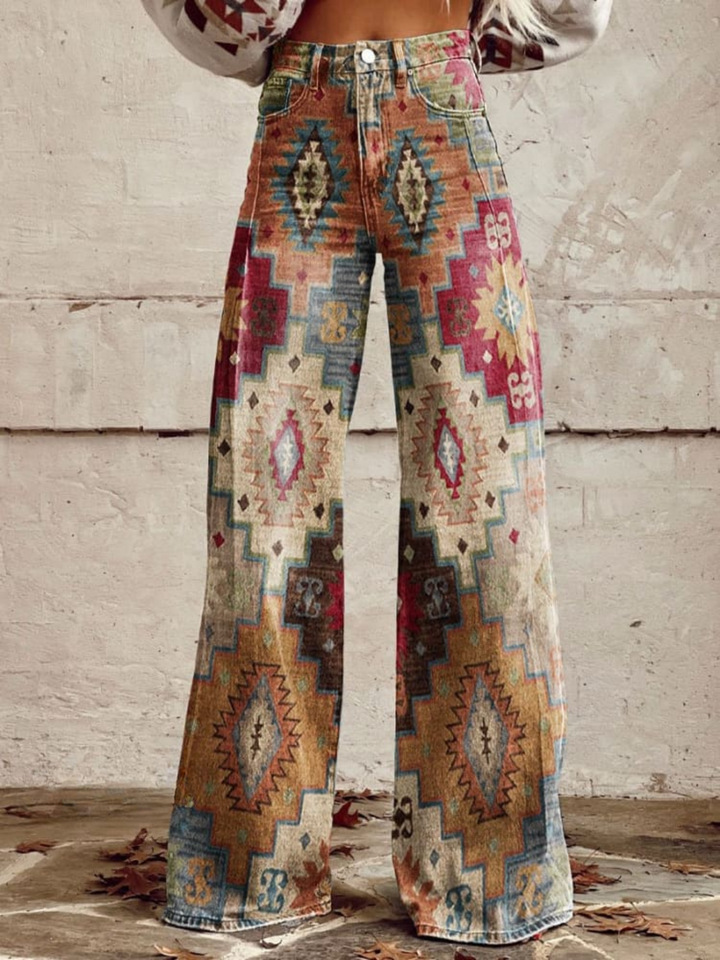 Léa - Pantaloni Retro Eleganți