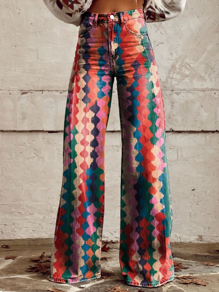Amélie - Pantaloni Boho Eleganți