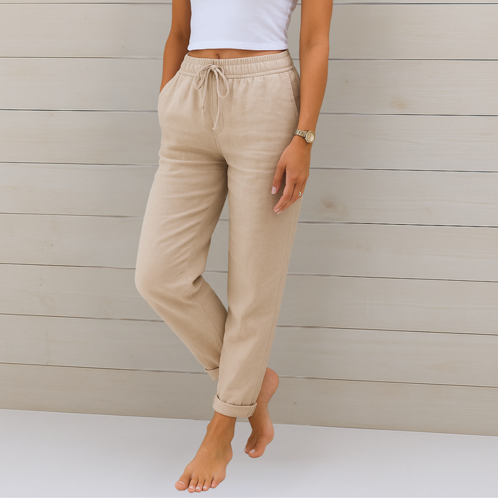 Nora | Pantaloni Casual Confortabili și Eleganți