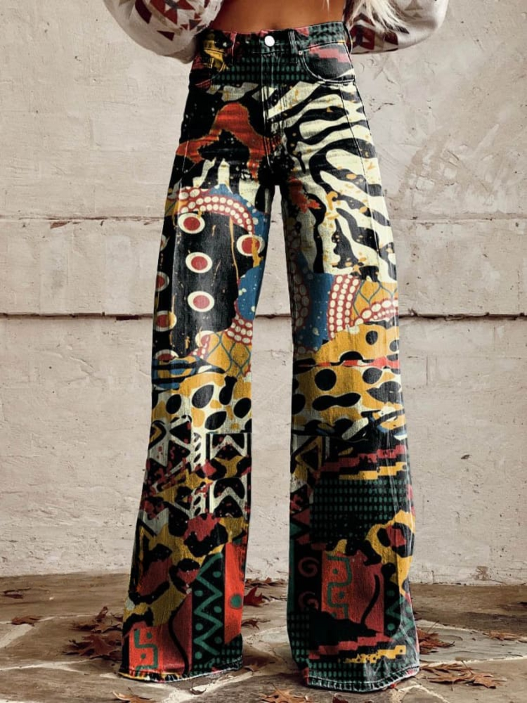 Élodie - Pantaloni Largi Eleganți