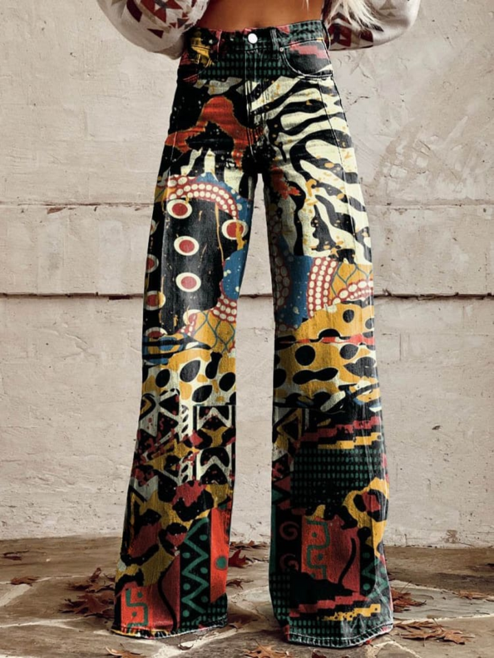 Élodie - Pantaloni Largi Eleganți