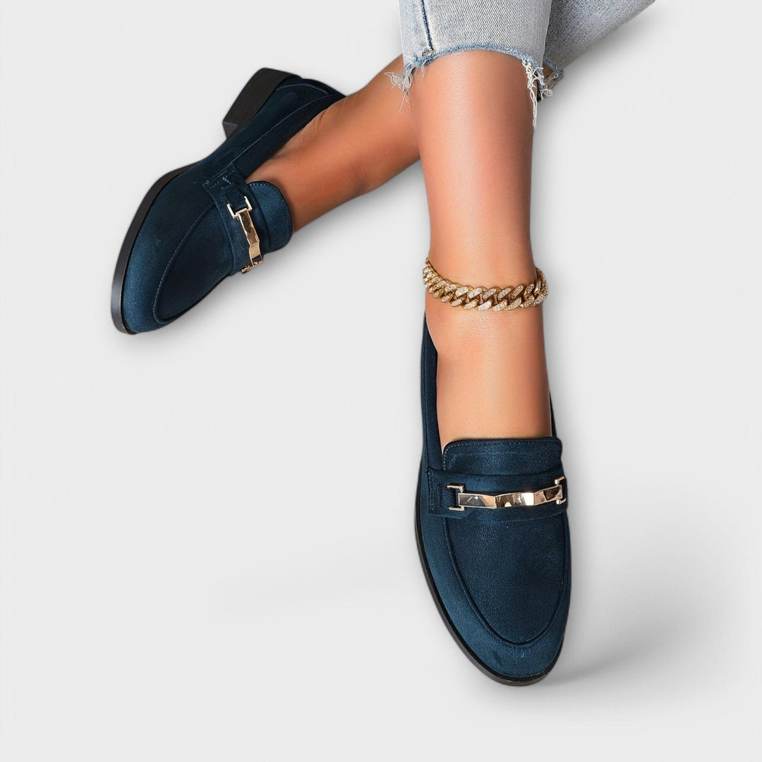 Noémie | Mocasini din flanelă