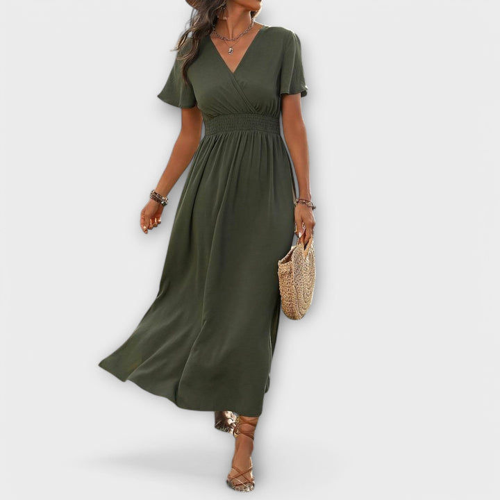 Lily™ | Rochie Elegantă cu Mâneci