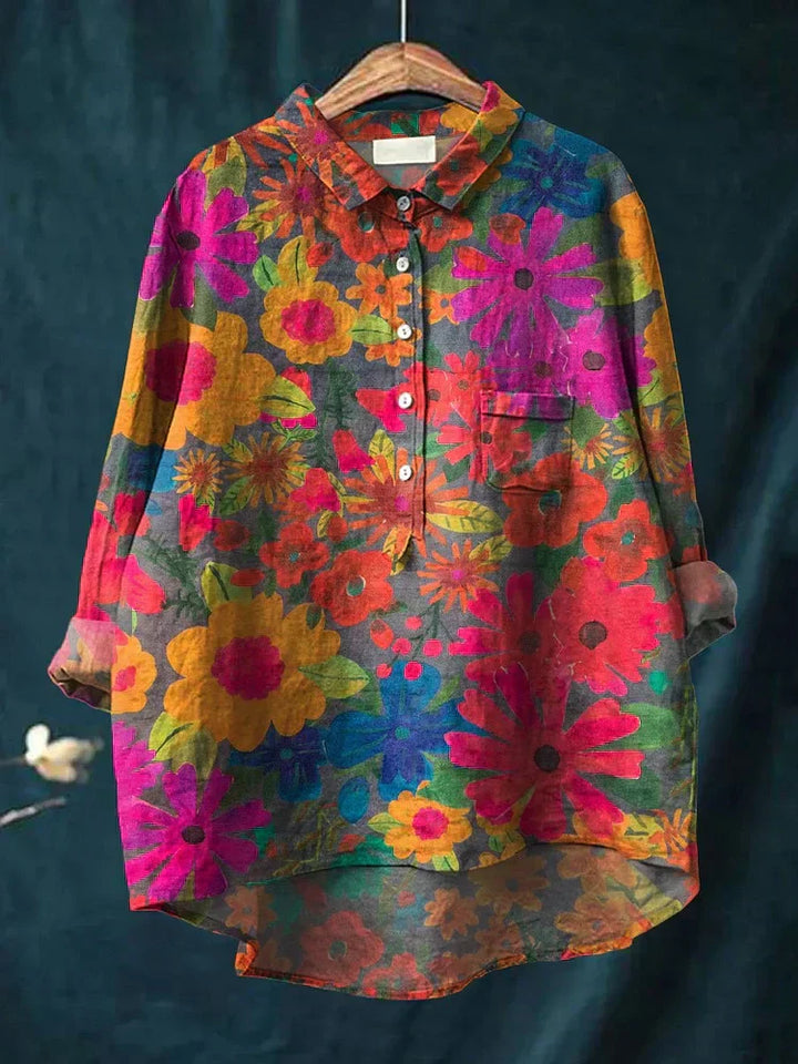 GIANNA™ - Tricou Artistic cu Plante