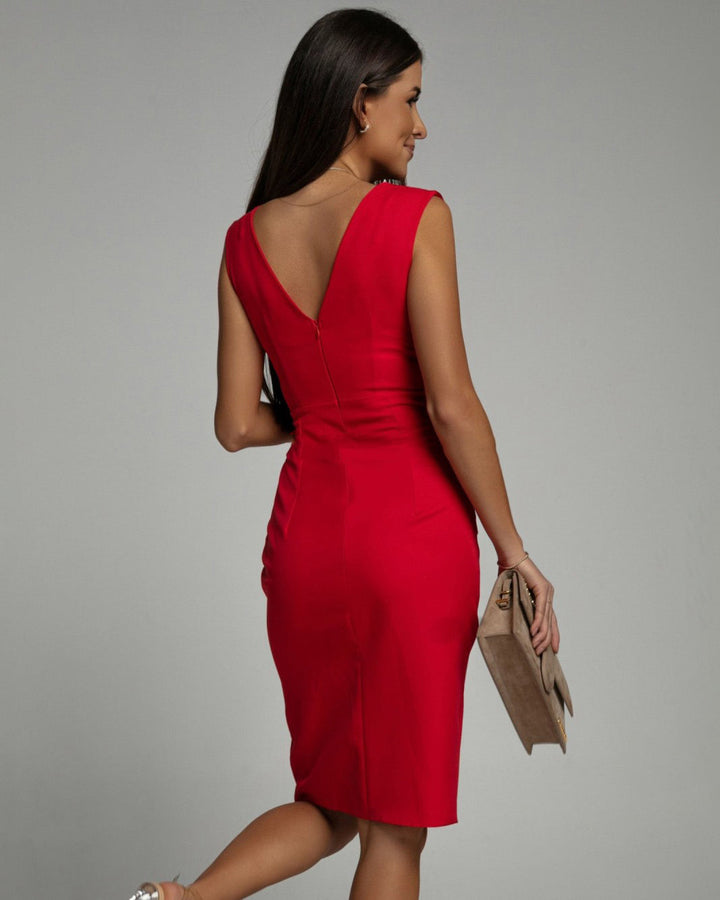 Maud™ | Rochie Elegantă cu Decupaj în Formă de V