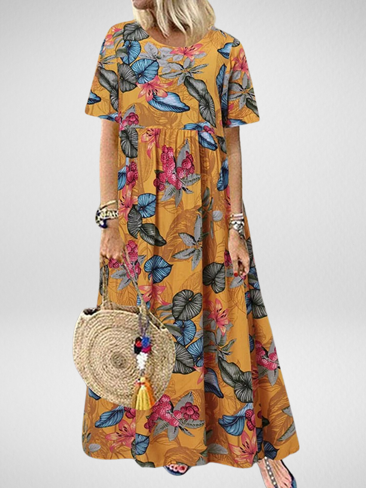 Aviva™ | Rochie Maxi Boho Florală