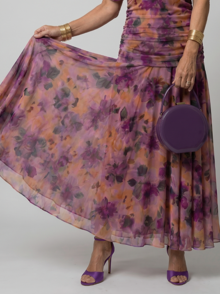 Calen | Rochie Midi cu Umeri Descoperiți