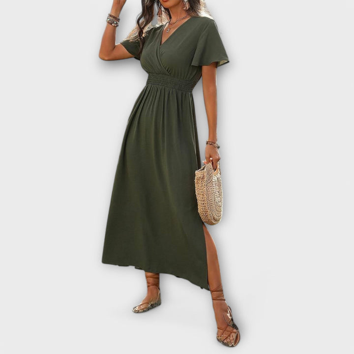 Lily™ | Rochie Elegantă cu Mâneci