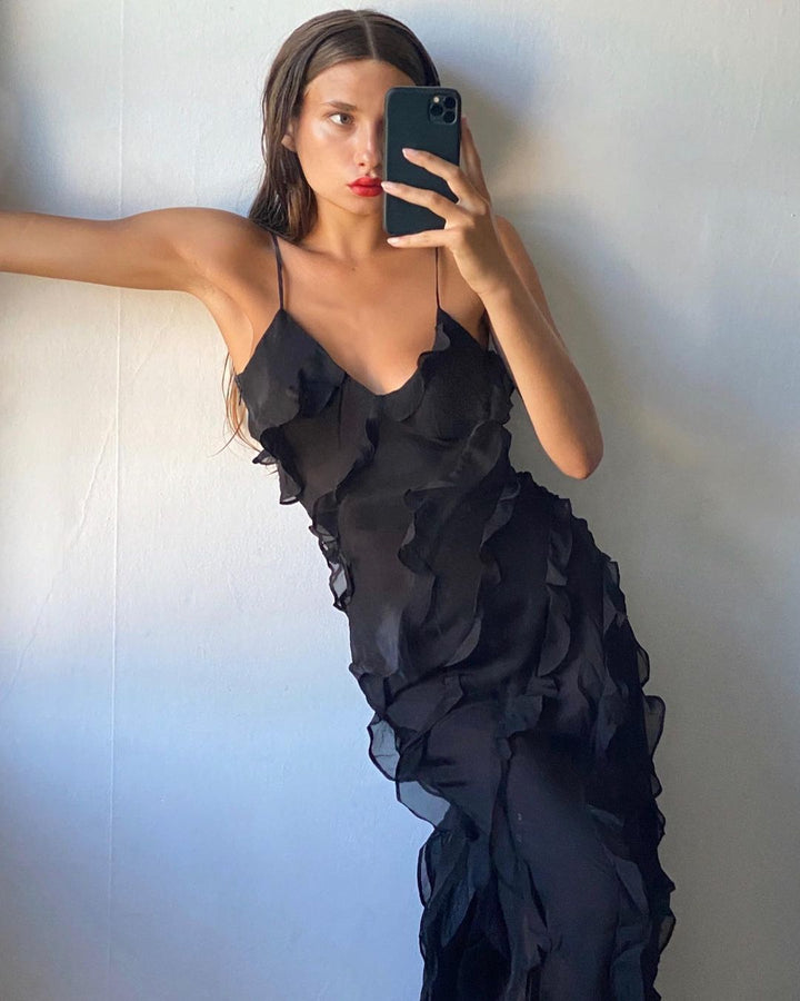 Eila™ | Rochie Maxi cu Volane
