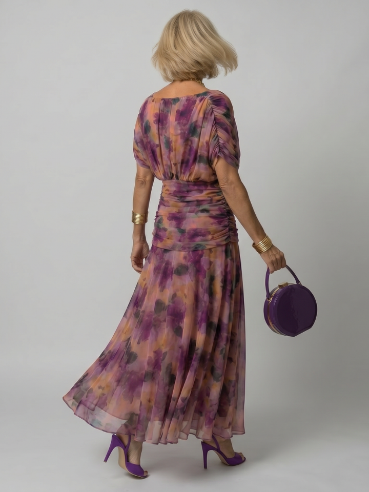 Calen | Rochie Midi cu Umeri Descoperiți