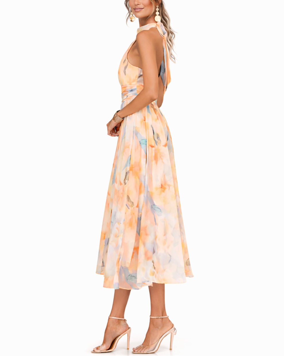 Aurora | Rochie cu Guler Halter