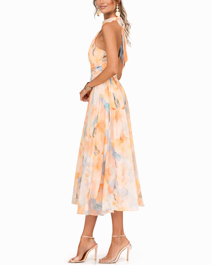 Aurora | Rochie cu Guler Halter