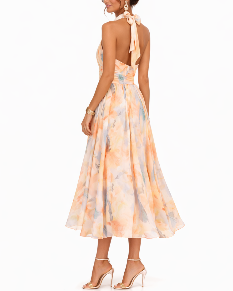 Aurora | Rochie cu Guler Halter