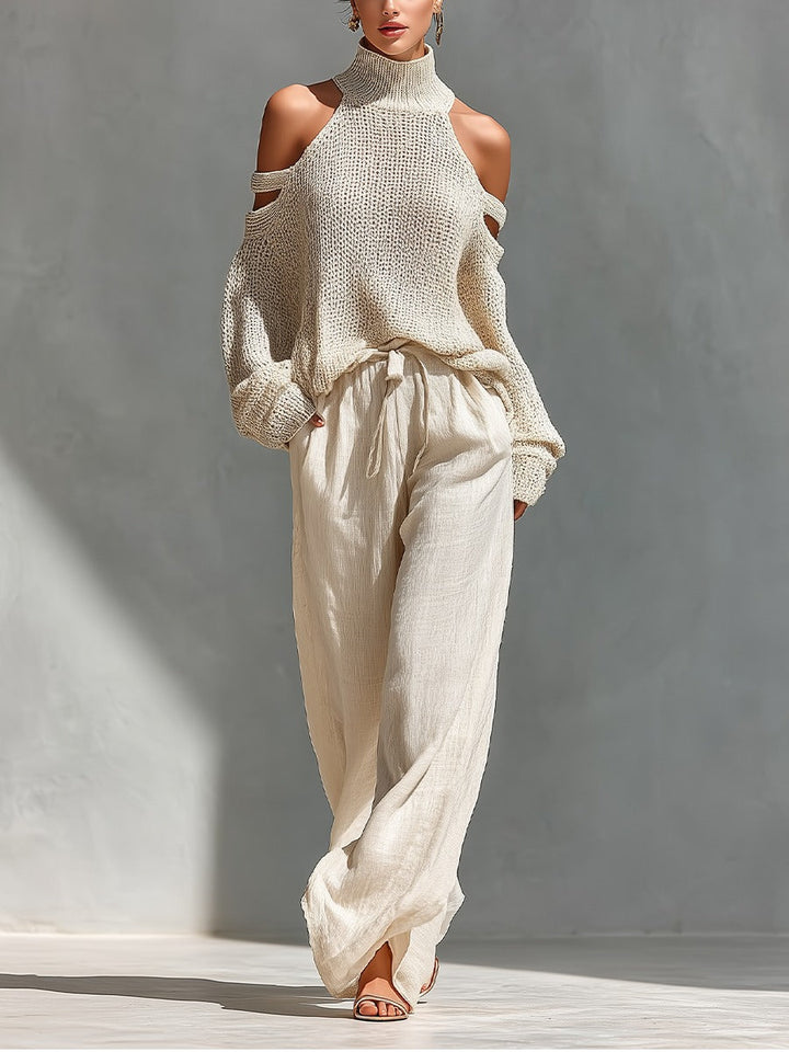 Camilla - Compleu modern din tricot și in
