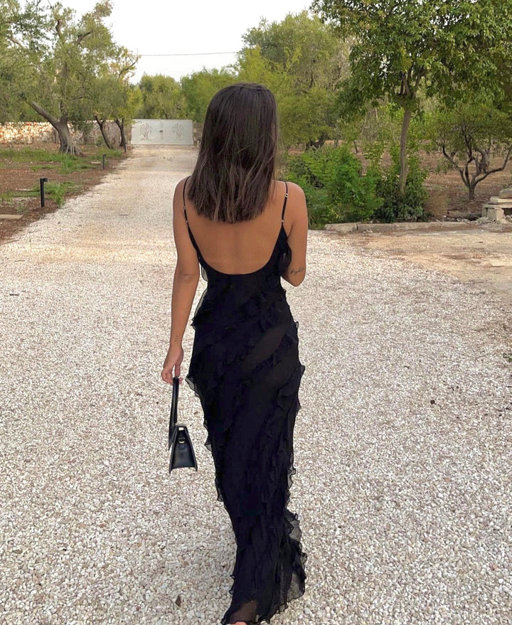 Eila™ | Rochie Maxi cu Volane