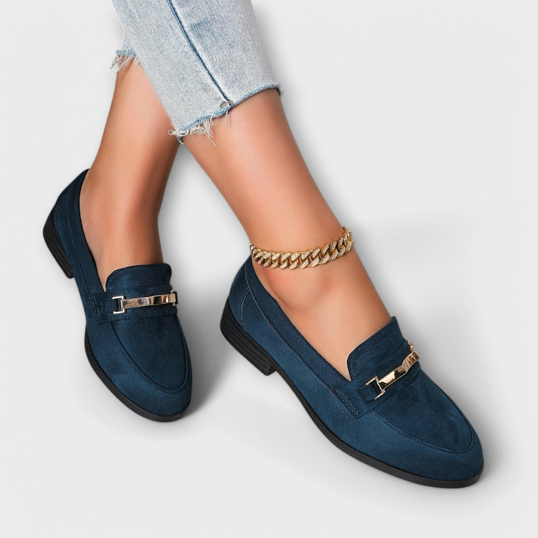 Noémie | Mocasini din flanelă