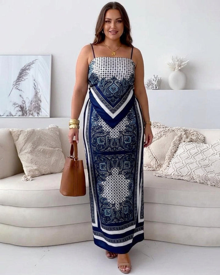 Helen | Set de două piese elegant cu vestă și pantaloni, pregătit pentru vacanță