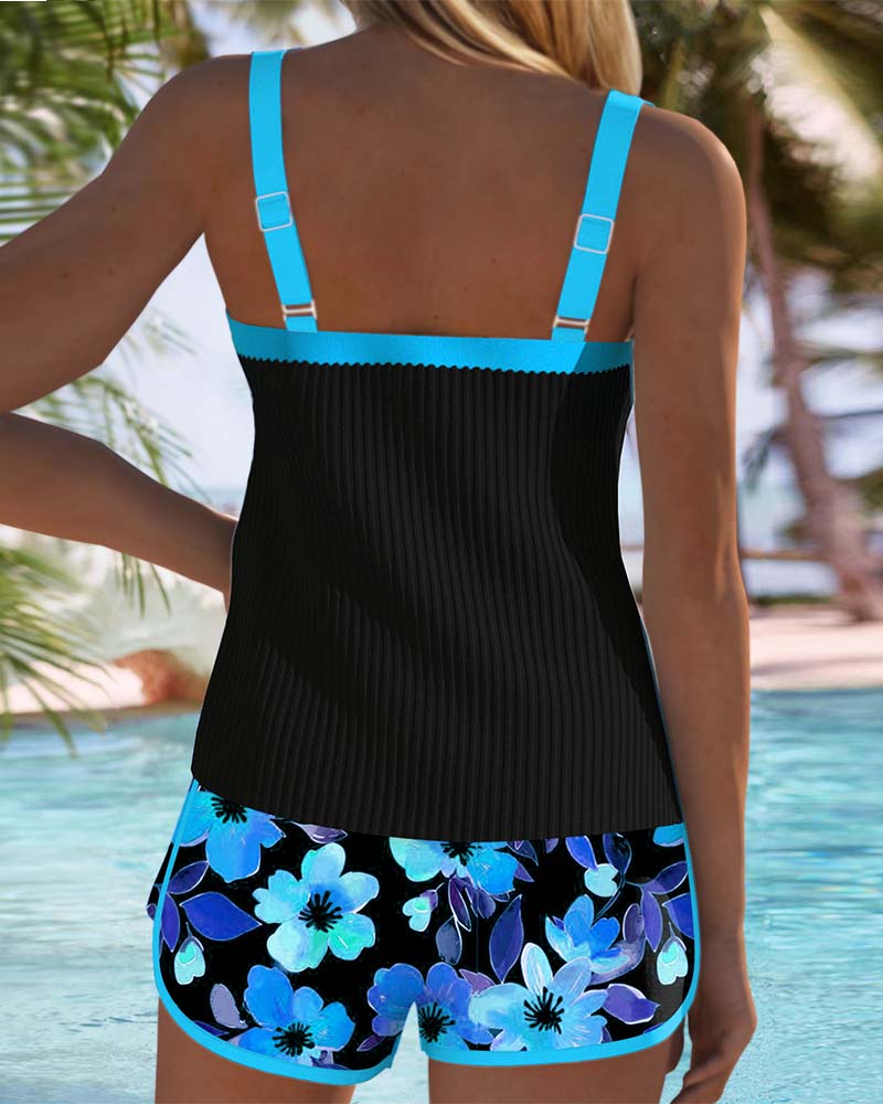 Bloom | Set Tankini Elegant din Două Piese