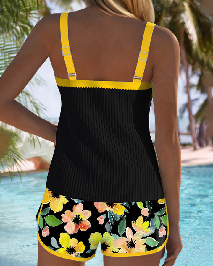 Bloom | Set Tankini Elegant din Două Piese
