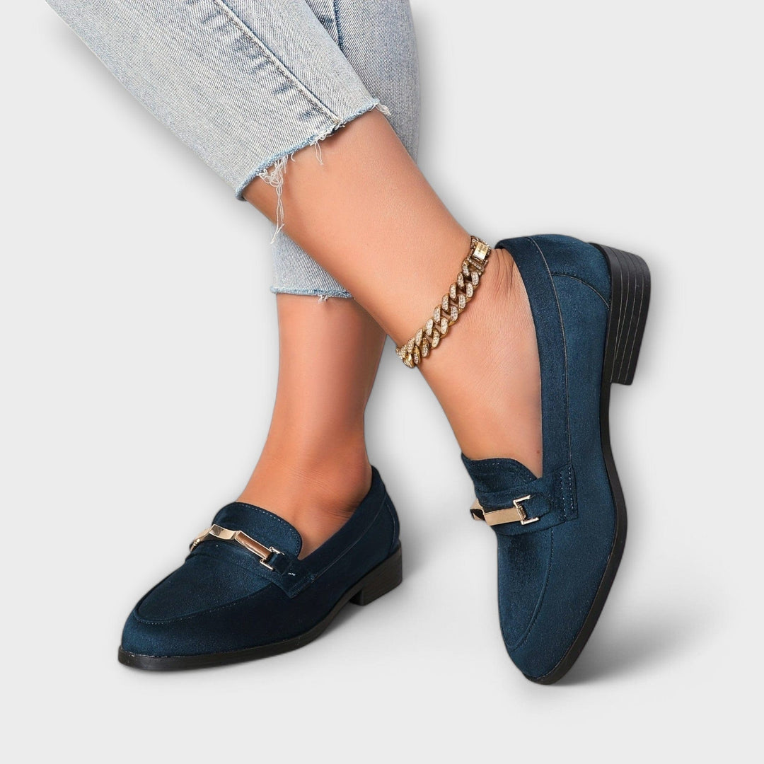 Noémie | Mocasini din flanelă