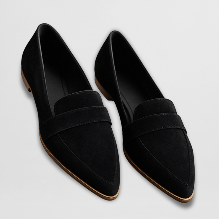Helen | Mocasini din piele întoarsă moale