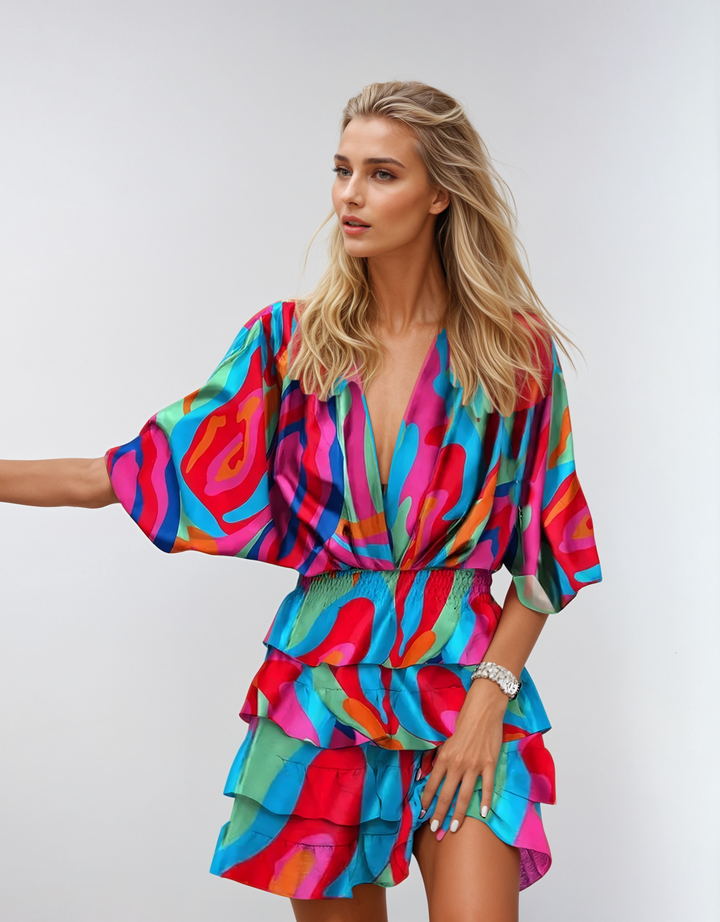 Zachi™ | Rochie Midi Florală