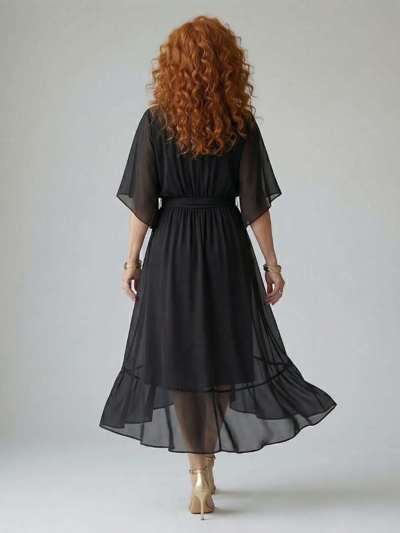 Elric | Rochie Midi cu Drapaj