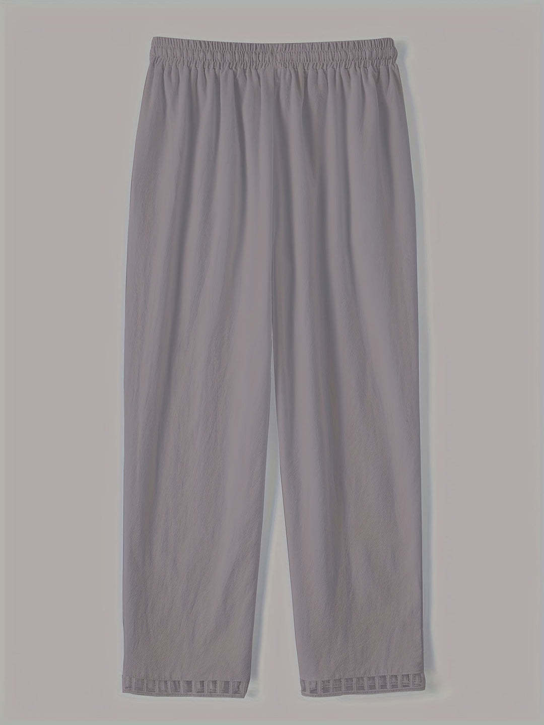 Wren – Pantaloni Cropped Relax cu Detalii în Contrast