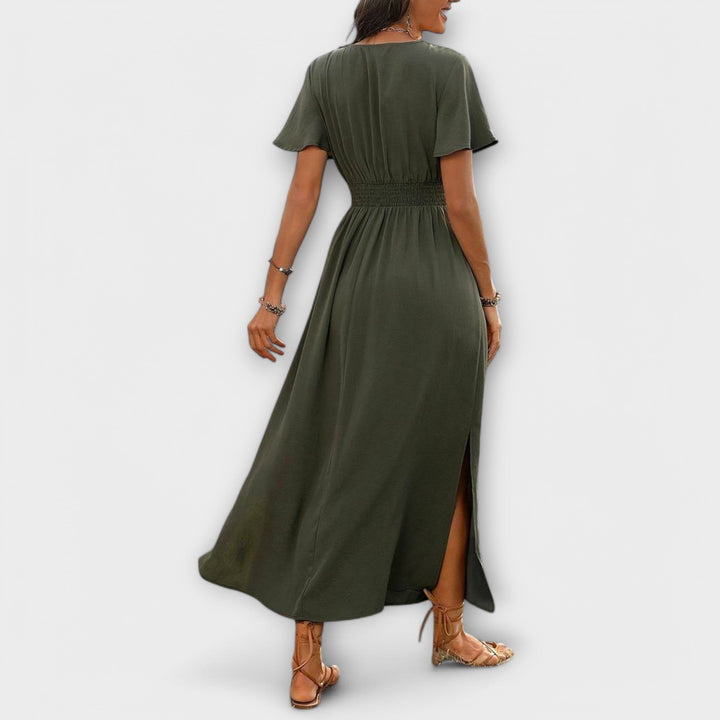 Lily™ | Rochie Elegantă cu Mâneci