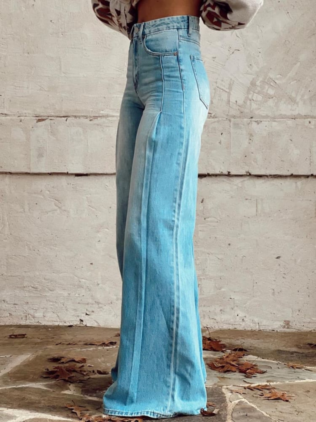 Lucia - Pantaloni Largi Eleganți