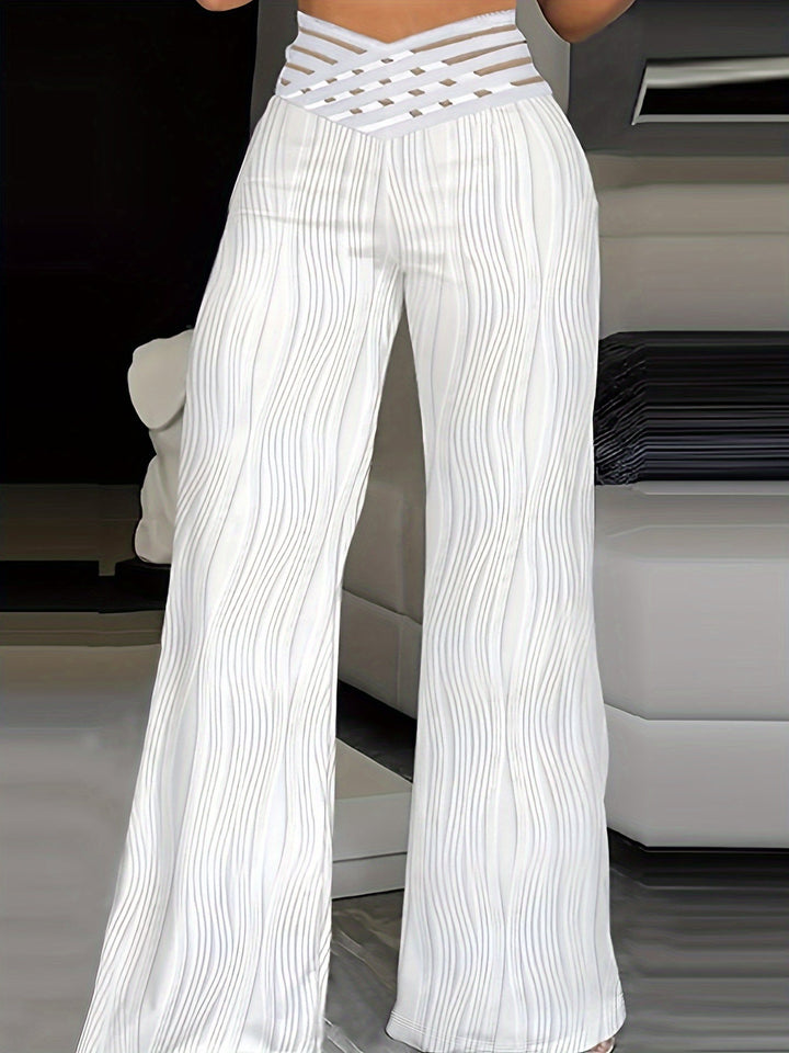 Emma | Pantalon Înalt Croșetat