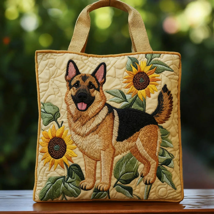 Sac Artizanal - Ciobănesc German Floral