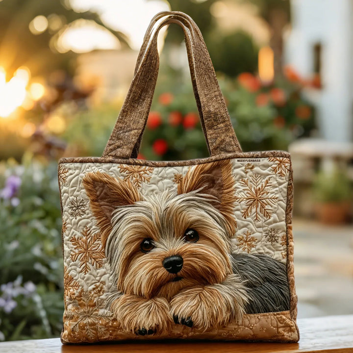 Geantă handmade - Yorkshire Drăguță