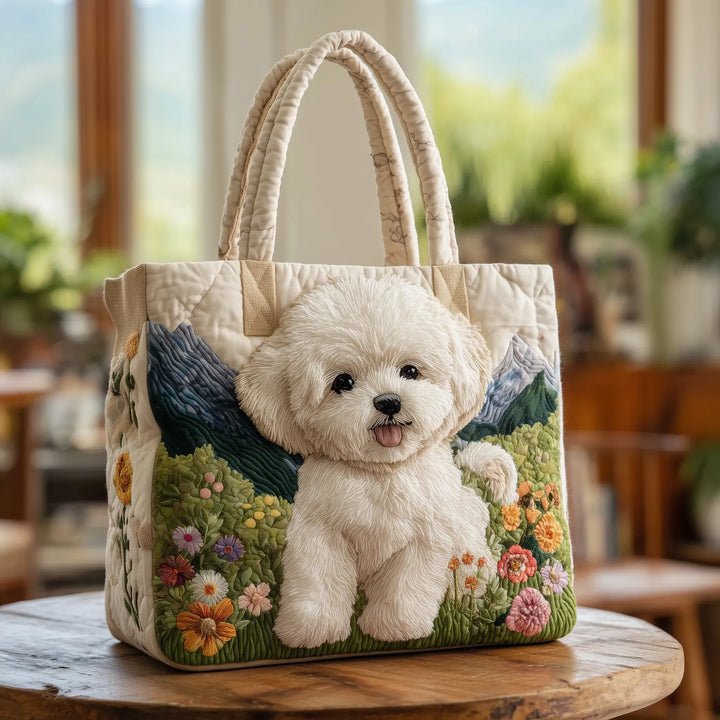 Sac Artizanal Matelassé - Câine Fermecat