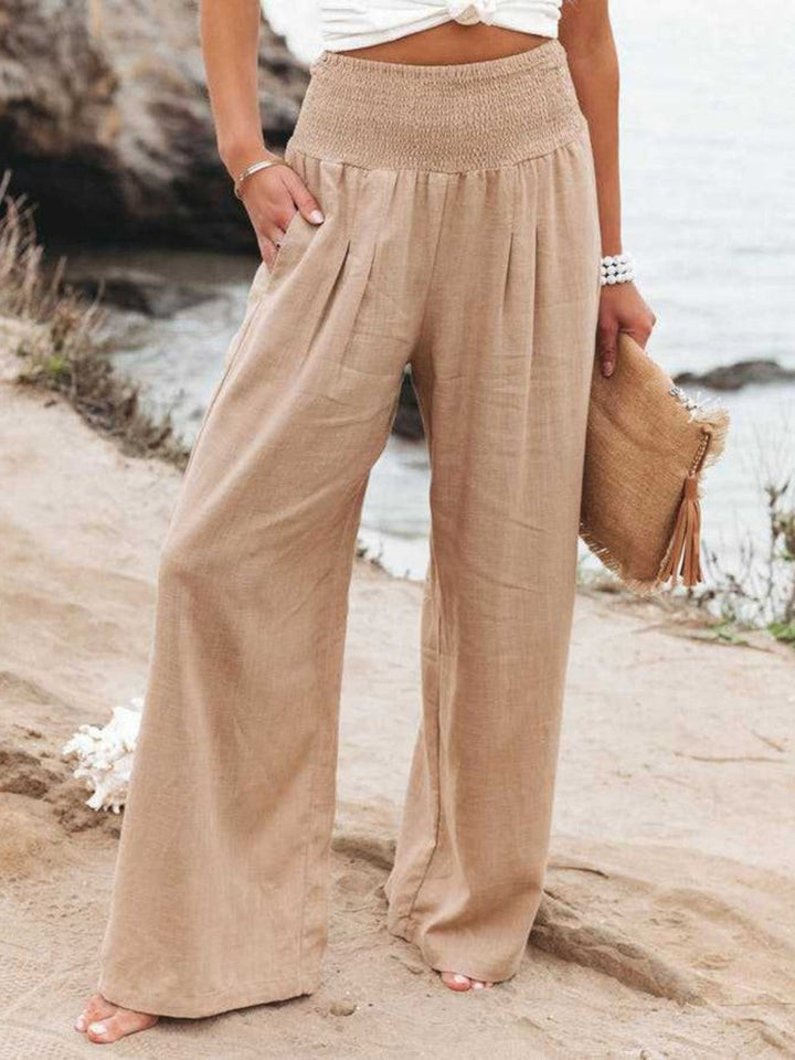 THALIORA – PANTALONI REMI CU PICIOR LARG