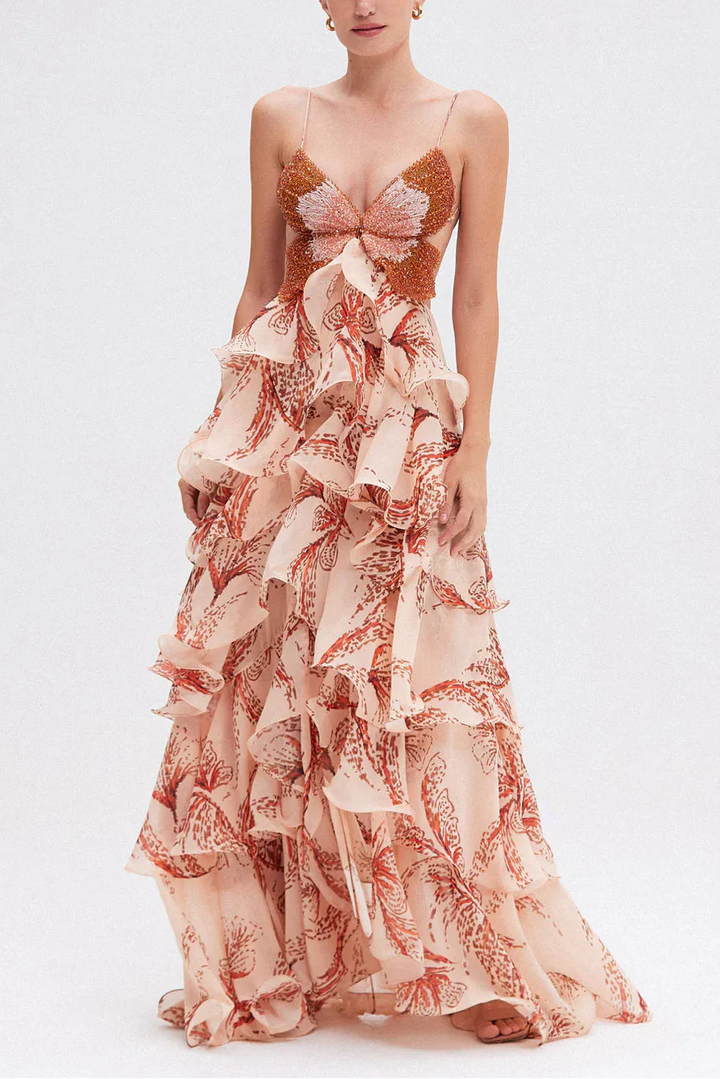 Nahia | Rochie cu Volane