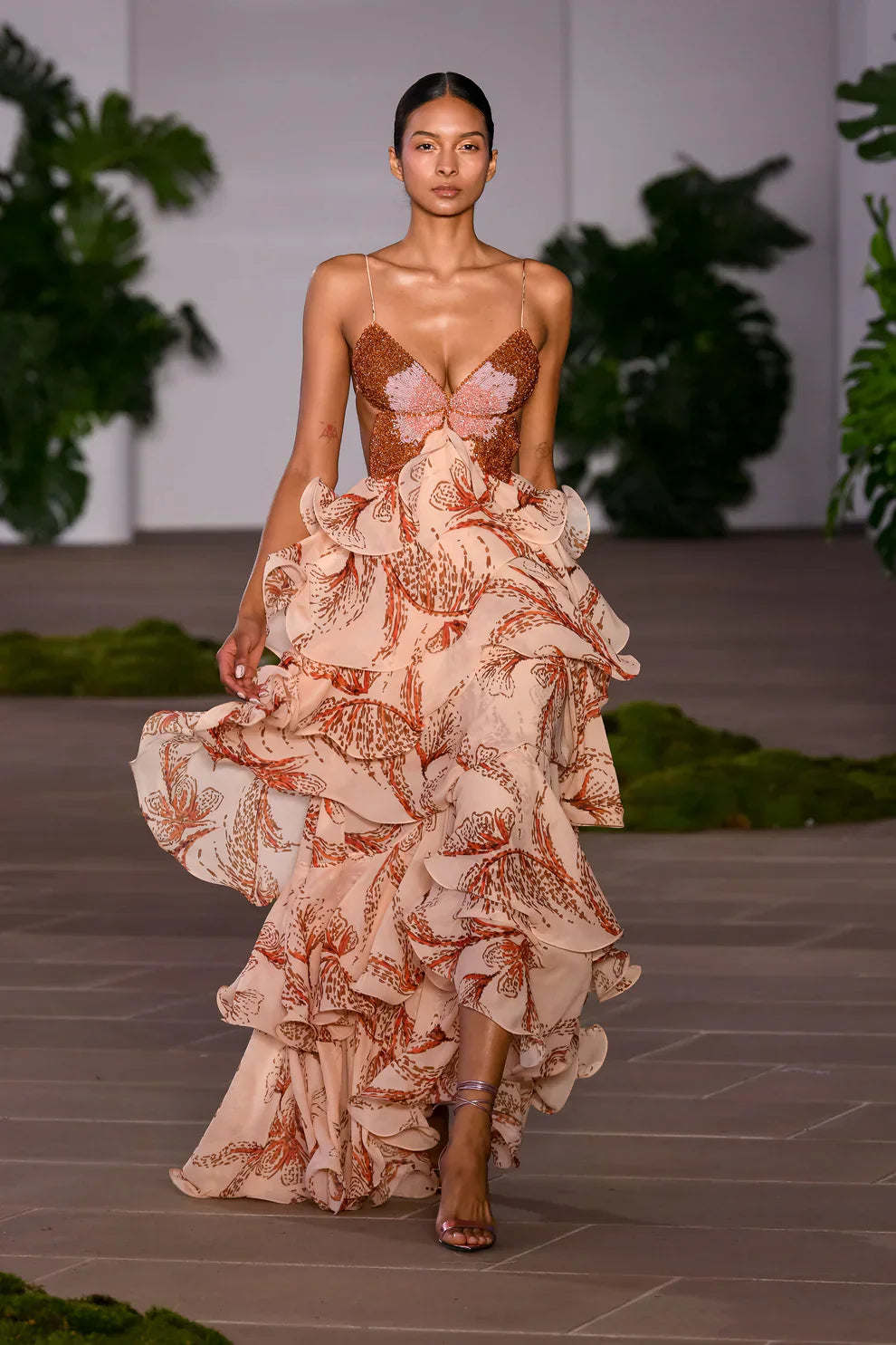Nahia | Rochie cu Volane