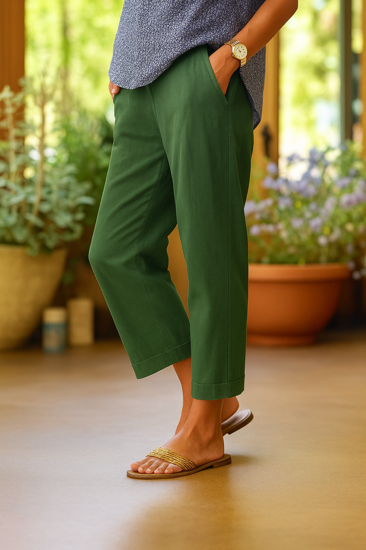 KAIRINA – PANTALONI ELEGANȚI UȘORI