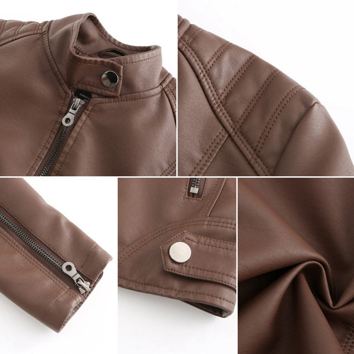 Milena™ - Elegant leren jack