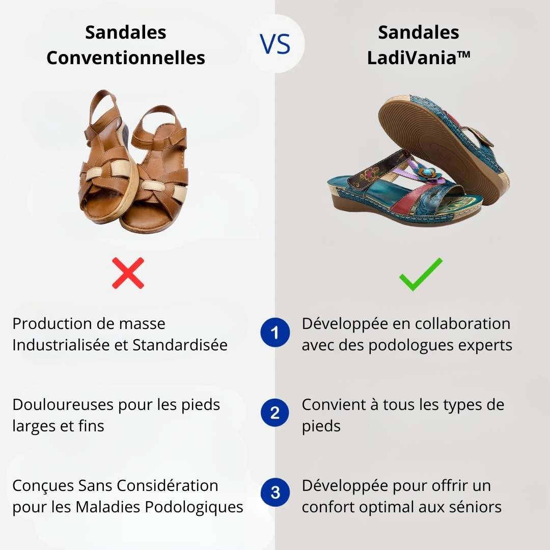 Sandale confortabile și trendy LadiVania