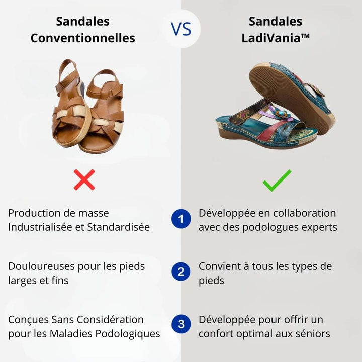 Sandale confortabile și trendy LadiVania