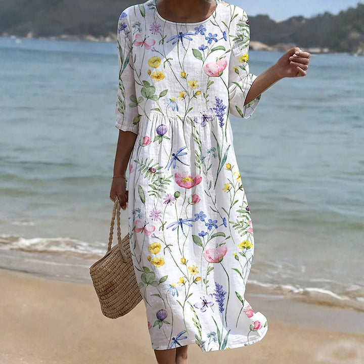 Rochie Casual Cu Imprimeu Floral