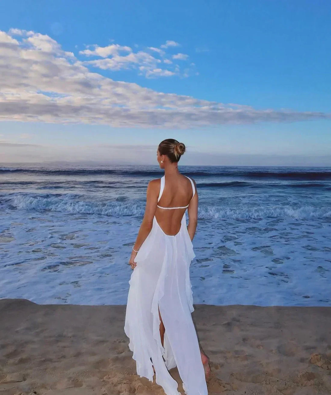 Avia™ | Rochie Maxi cu Volane Romantică