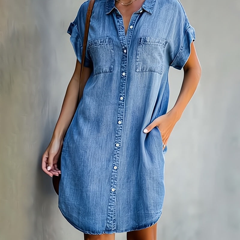 Helen | Rochie cu Guler și Butoni