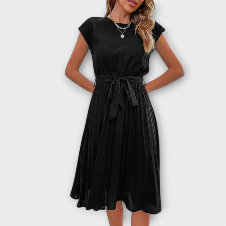 Shira™ | Rochie Midi Plisată de Vară